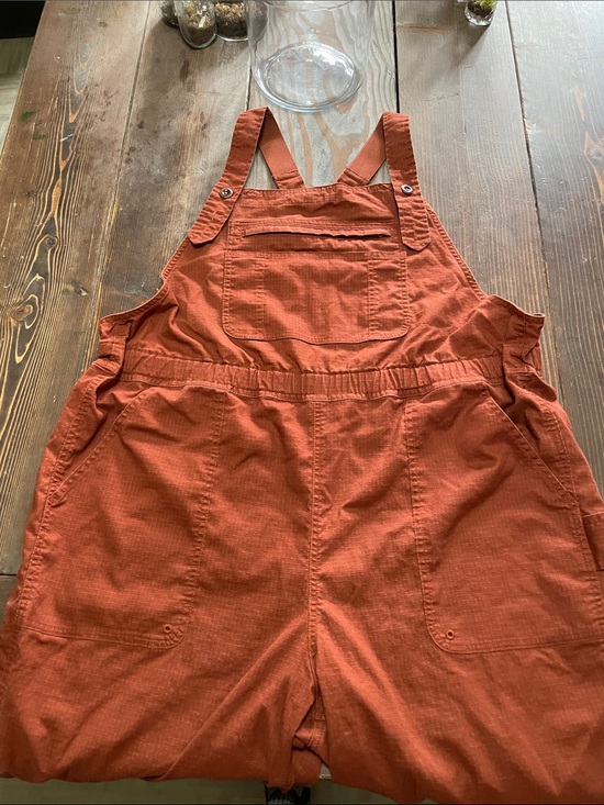 Duluth Trading Co Pants - Duluth Trading Co Rust colored hemp blend overalls